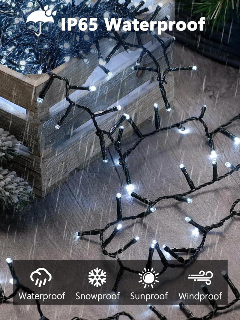 Solar Fairy String Lights 100LED 12Meter