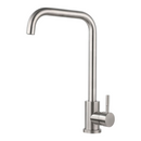 nzmegabuy modern stainless steel kitchen mixer tap with a polished chrome finish and 360-degree swivel spout