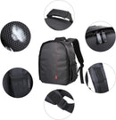 Waterproof Camera Backpack Soft Case Bag Rucksack For Canon Nikon Sony DSLR* 3 Colors
