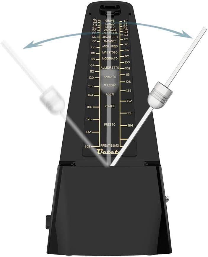 Metronome Standard Universal Mechanical Metronome for Piano Guitar Violin