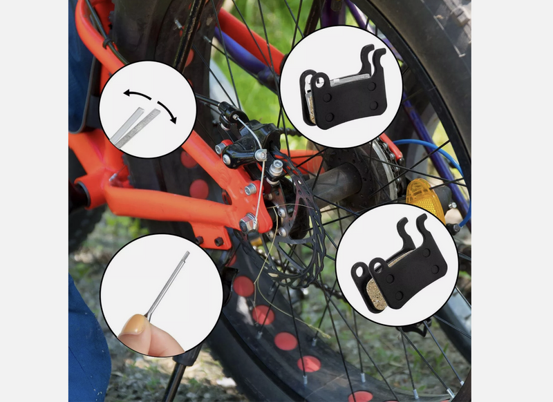 2 pair Mountain Bike Bicycle Disc Brake Pads For Shimano Hydraulic Mechanical