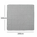 Large Picnic Blanket Premium Cashmere Rug Waterproof Mat Outdoor 200X200 * 2 Colors