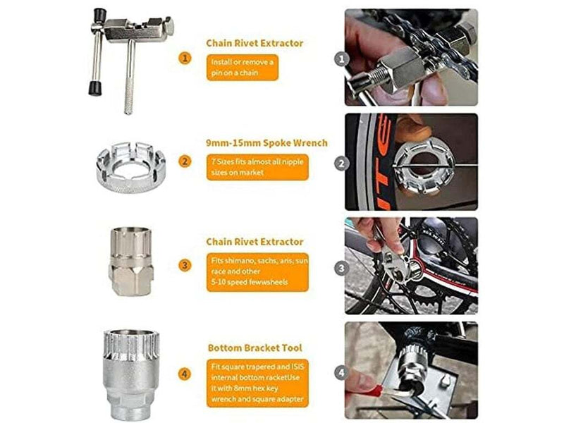 Bike Repair Tool Kit Local NZ Clearance