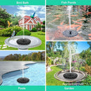 Solar Water Fountain