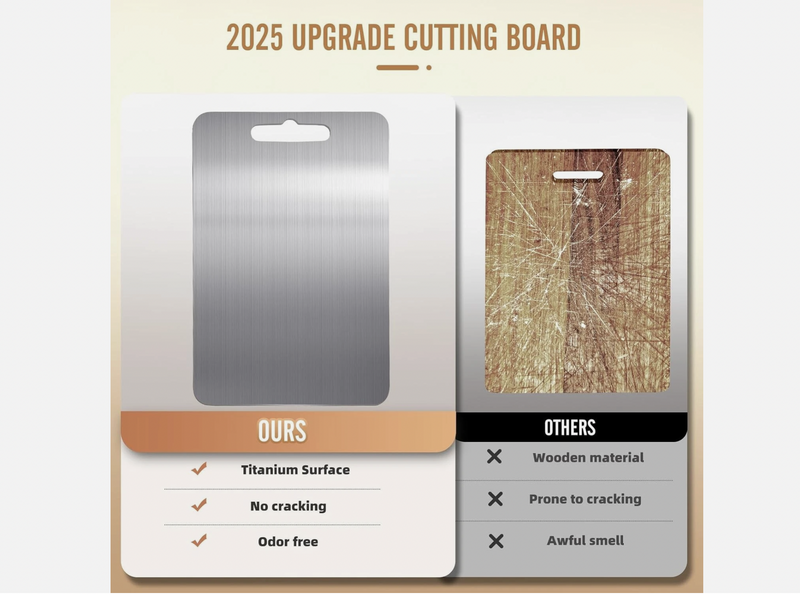 Stainless Steel Cutting Board * 3 Sizes