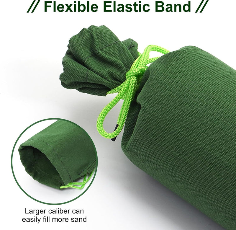 Long Canvas  Flood proof Sandbags 5pc *2 sizes