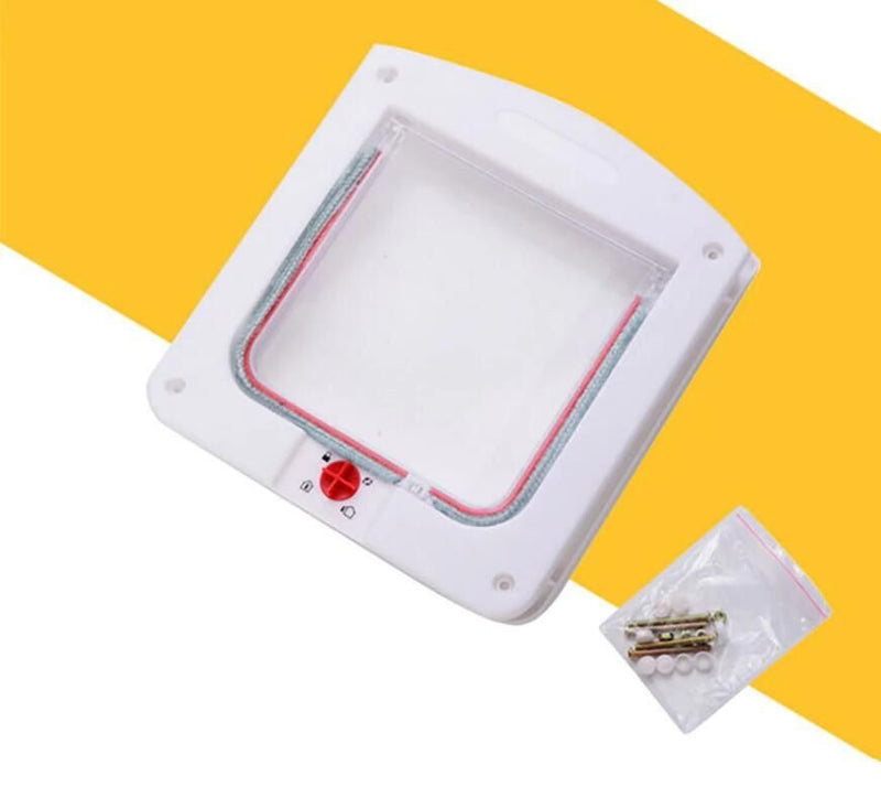 Pet Door With Lock For Cat Puppy Dog Door With Lock