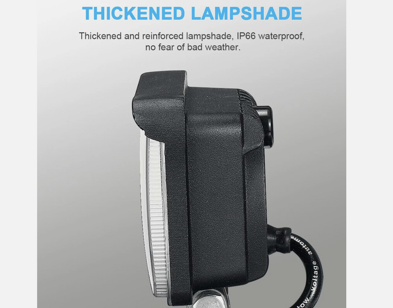 LED Work Light 2 USB 7/8 inch