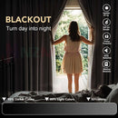 Blockout Curtain Eyelet  2PC Navy Blue *2 Sizes