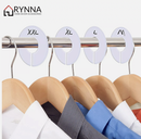 Blank Closet Size Dividers size tag