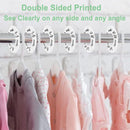 Blank Closet Size Dividers size tag