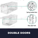 Humane Animal Trap Cage 108CM – Extra Large Live Catch Possum, Cat & Pest Trap