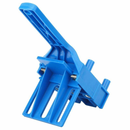 nzmegabuy blue ABS plastic woodworking doweling jig drill guide for precise 6mm, 8mm, and 10mm hole punching