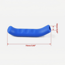 nzmegabuy blue silicone bicycle brake lever grip with 75mm length and 14mm diameter dimensions