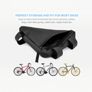 nzmegabuy black waterproof triangle bike frame bag with velcro straps for easy storage on various bicycle frames