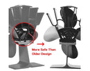 Heat Powered Fireplace Stove Fan