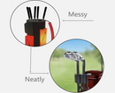 14Pcs Golf Bag Clip On Putter Clamp Holder – Club & Ball Marker Organizer