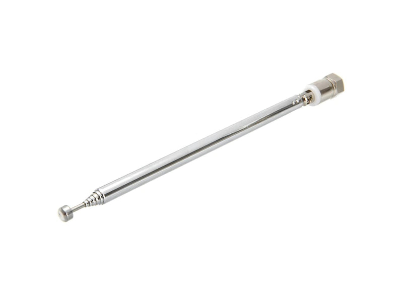 FM Telescopic Antenna 75 Ohm Radio Tuner Reception