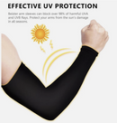 3 Pairs Cooling Sport Arm Sleeves – UV Protection for Golf, Cycling & Outdoor Sports