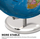 25cm Rotating LED World Globe – Educational Desk Globe with Light & USB Power
