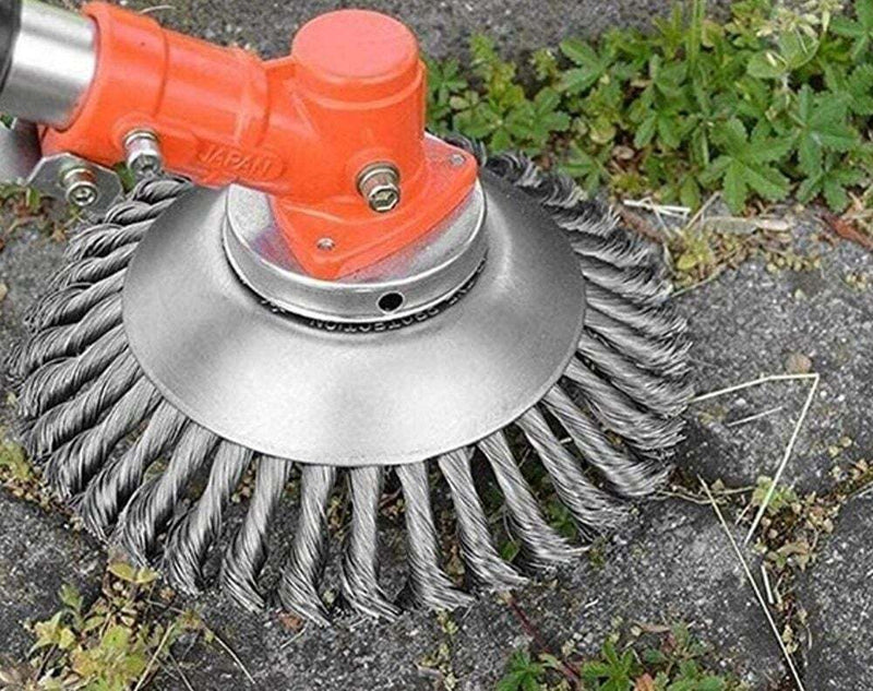 8 Inch Steel Wire Brush Cutter Trimmer Head Sets In Stock Deal