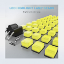 nzmegabuy LED work light showing high-intensity yellow LED lamp beads for bright and wide illumination coverage.