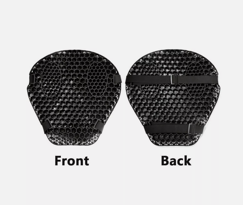 Universal Motorcycle Seat Cushion Cover Comfort Gel Pillow Pad Pressure Relief