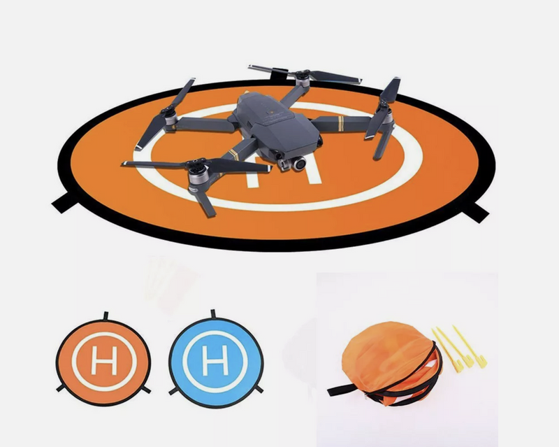Protective Fast-fold Drone Landing Pad Mat Foldable Drone Parking Apron Pad 55CM