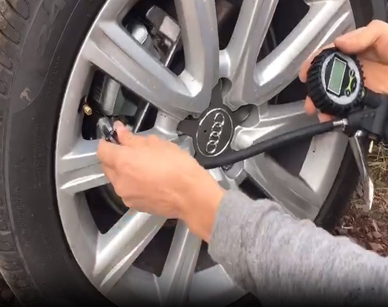 Digital Tire Inflator With Pressure Gauger - Brand New