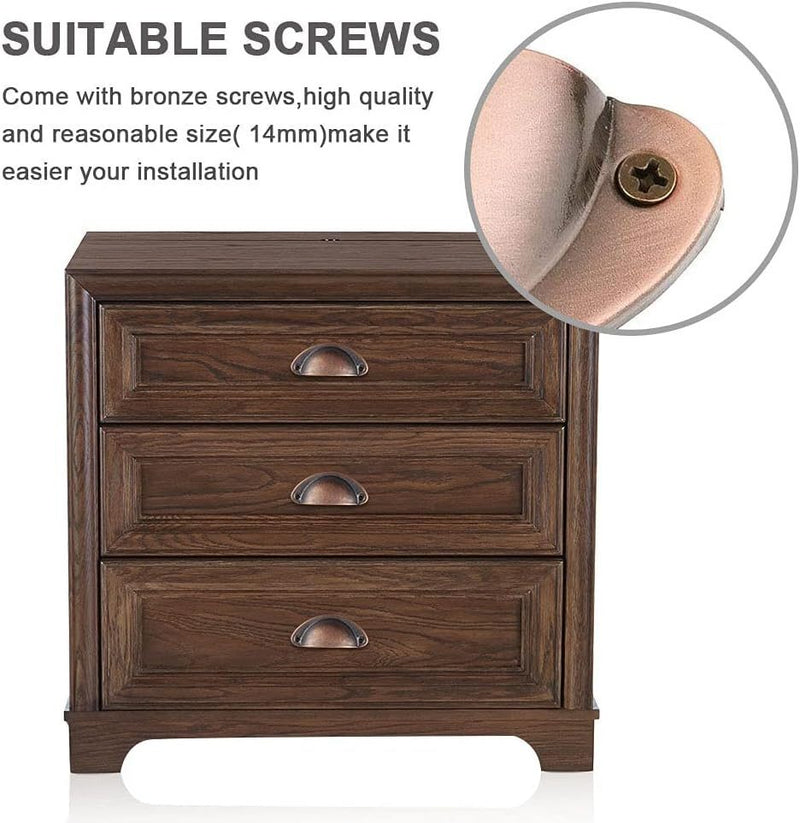 12pcs Cabinet Drawer Handles Door Pulls