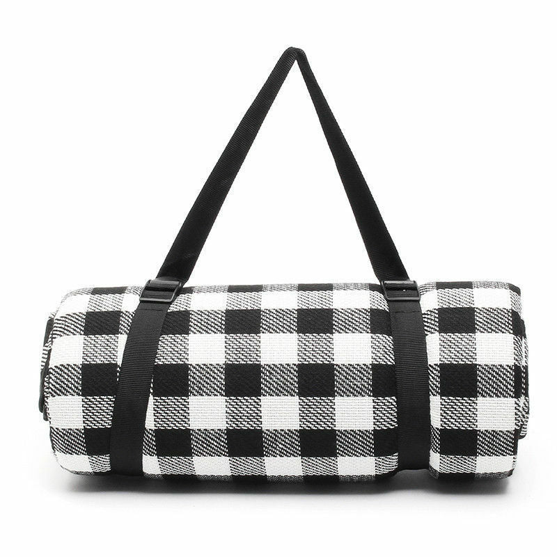 Large Picnic Blanket Premium Cashmere Rug Waterproof Mat Outdoor 200X200 * 2 Colors
