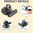 Strong Metal Magnetic Clips 8 Pack Fridge Office Photo Holders