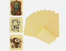 5pcs Tattoo Practice Fake Skin 20x30cm Silicone Double Sided 3mm Thick Reusable