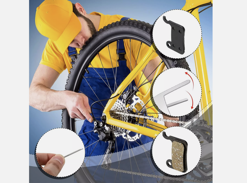 2 pair Mountain Bike Bicycle Disc Brake Pads For Shimano Hydraulic Mechanical