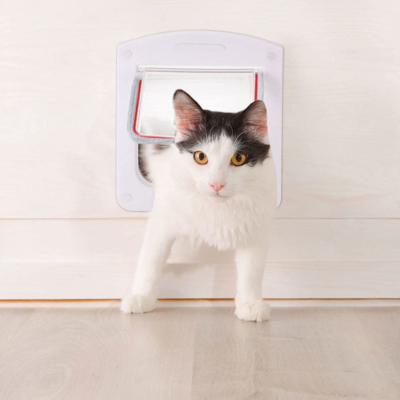 Pet Door With Lock For Cat Puppy Dog Door With Lock