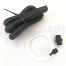 nzmegabuy 3-in-1 aquarium filter pump accessories including black corrugated hose and white air tubing