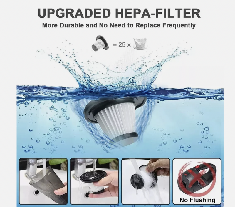Car Vacuum Cleaner Wireless Handheld Vacuum Cleaner