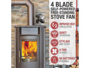 Heat Powered Fireplace Stove Fan