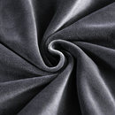 nzmegabuy dark grey velvet fabric texture for tub chair slipcover with soft plush finish