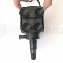 nzmegabuy 3-in-1 black aquarium filter pump with suction cups for secure tank mounting