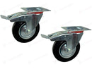 Heavy Duty 125mm Swivel Caster Wheels – Rubber Transport Wheels