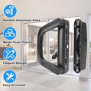 nzmegabuy black heavy-duty sliding patio door handle set made of durable zinc and aluminium alloy