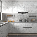 5M Marble Wall Sticker Decor Roll Wallpaper Self Adhesive Contact Paper PVC * 2 Colors