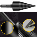 nzmegabuy 42mm high carbon steel firewood log splitter drill bit with U-shaped non-slip thread design
