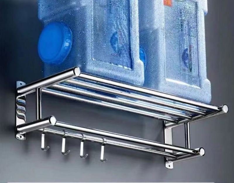 Towel Rack with Shelf