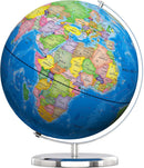25cm Rotating LED World Globe – Educational Desk Globe with Light & USB Power