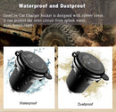 USB Car Charger Dual QC3.0+ PD Port With Voltmeter Outlet Socket for 12V Boat RV * 2 Colors