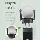 2 Golf Ball Pick Up Tool Retriever Putt Retriever Back Saver For Putter Grip