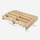 Wooden Foot Roller Massager – 5 Roller Reflexology