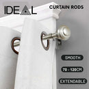 Window Curtain Rods  Extendable Adjustable - 70cm--120cm , 167cm-- 305cm